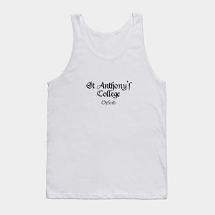 Oxford St Anthony's College Medieval University Tank Top